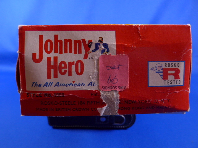 1960年代スポーツフィギュア　ROSKO　Johnny Hero　箱入り　未使用品　その1_画像4