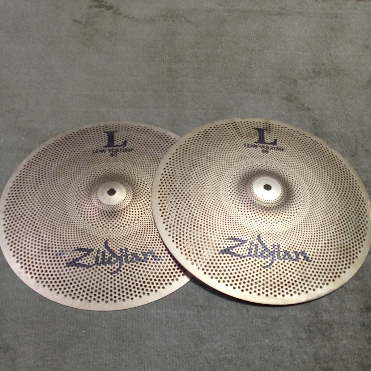 Zildjian LV80 Low Volume Cymbal 14インチ ジルジャン ローボリュームシンバル ハイハットペア