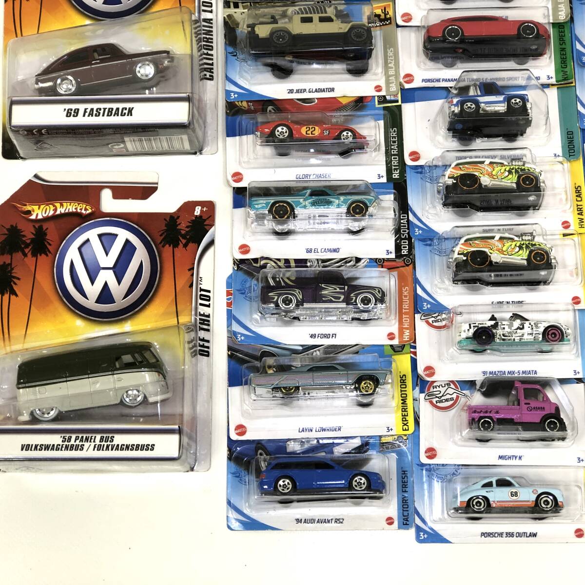 【1円～】HotWheels ホットウィール まとめセット ワーゲン CALIFORNIA LOCAL ワイルドスピードなど ミニカー Mattel【中古品】_画像4