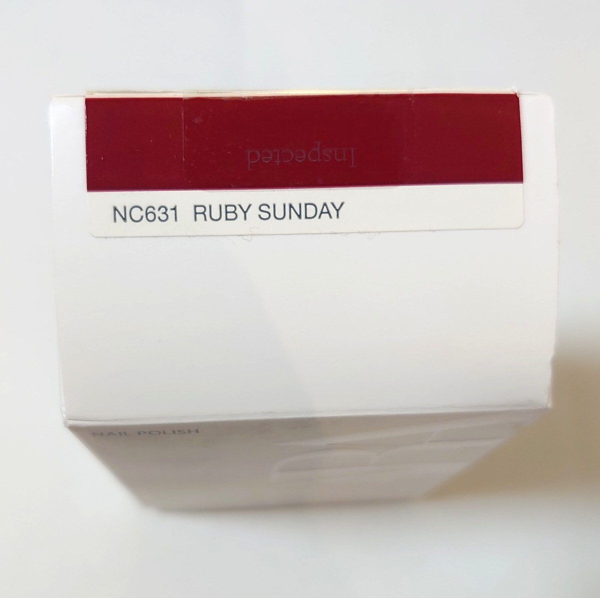  new goods unused unopened ZARA beauty Zara beauty nail color nails polish red RED red NC631 RUBY SUNDAY NAIL POLISH