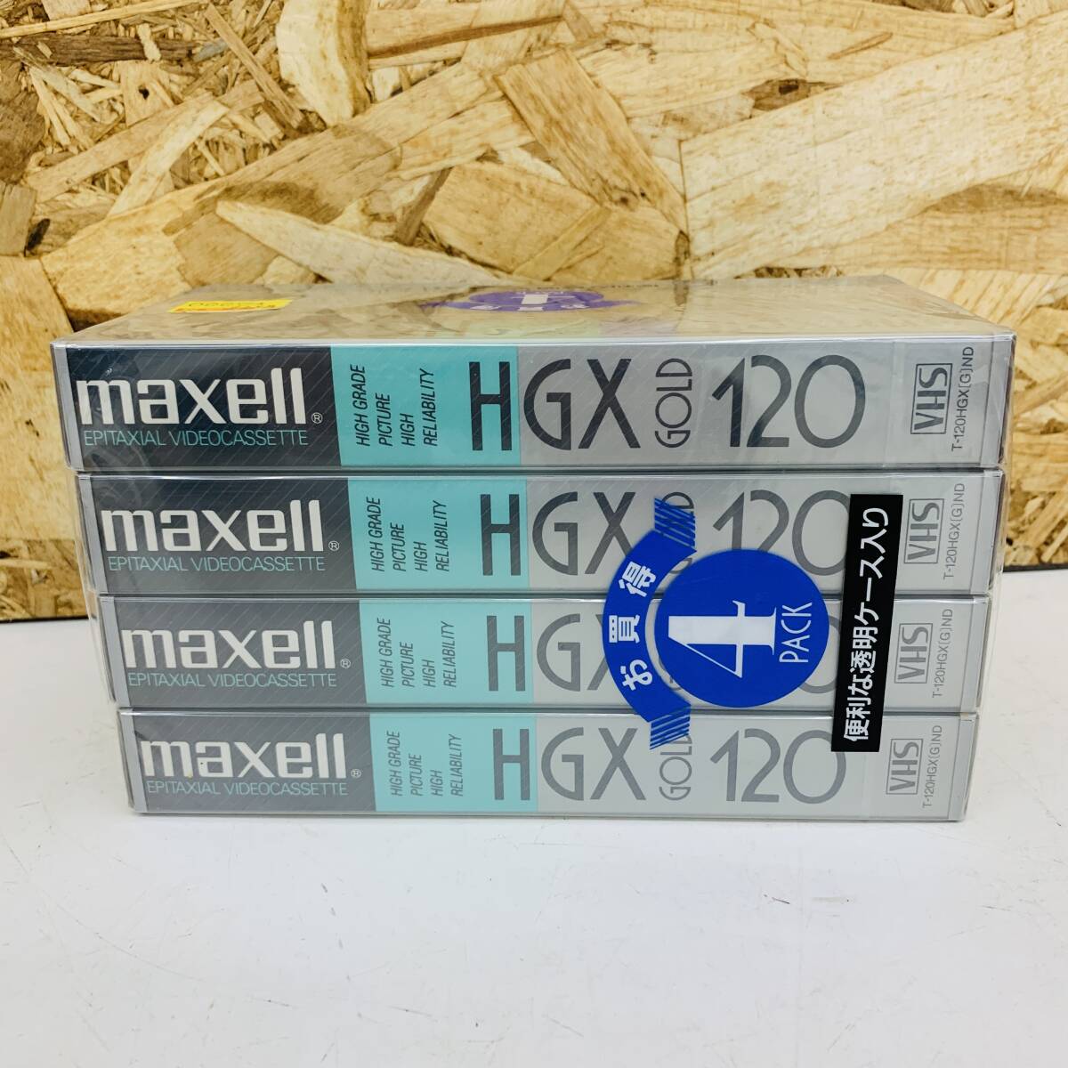 ビデオカセットテープ VHS 4HGX-120 maxell 4巻 ※2400010346538_画像6