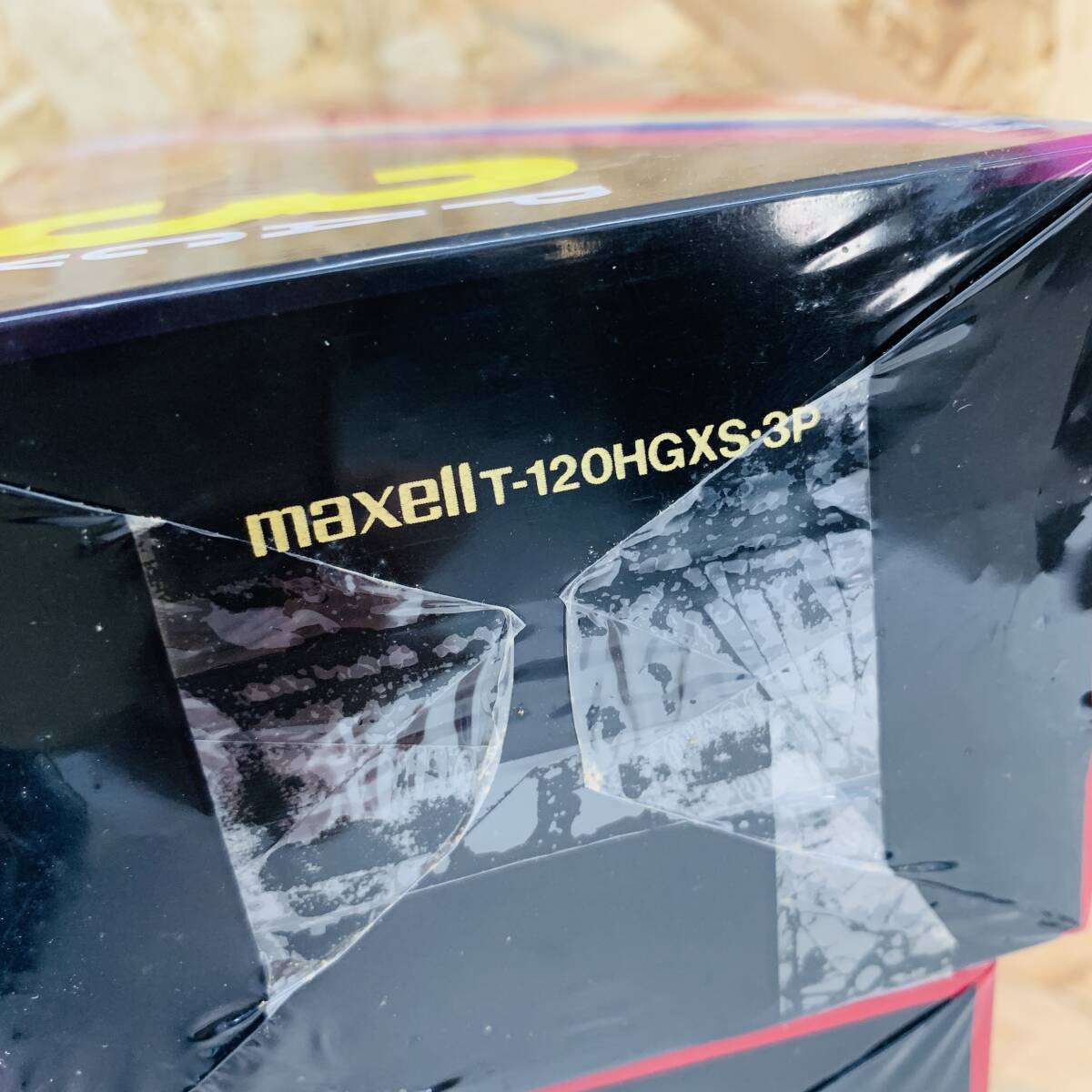  нераспечатанный товар maxellmak cell видеолента VHS HGXSpecial 120 3PACK×4 комплект *2400010367137