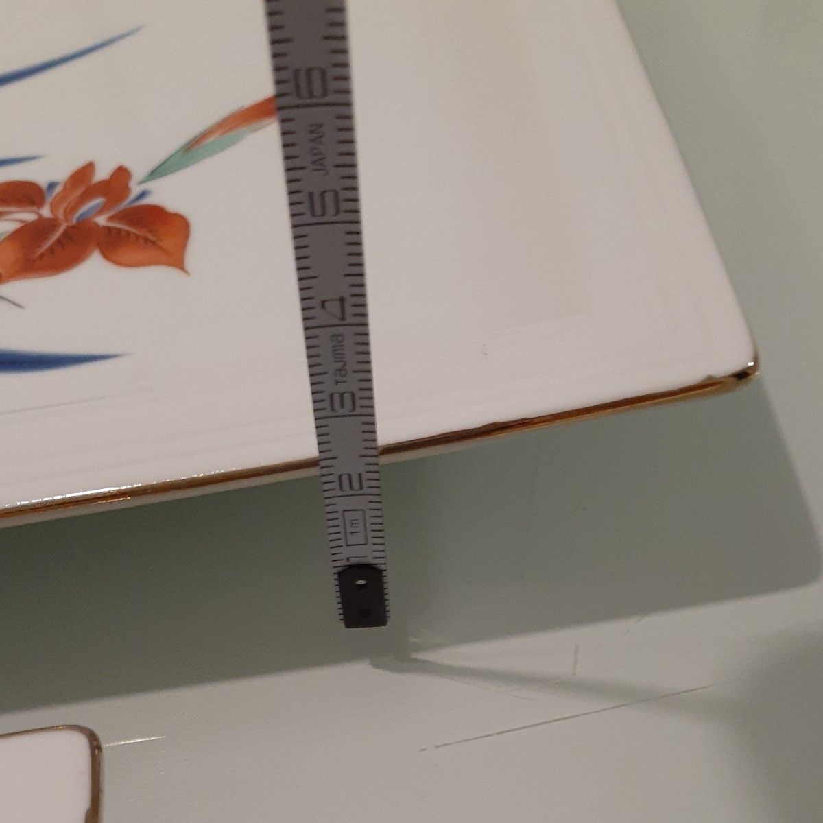 角皿 庫山窯 前畑陶器 美濃焼 和食器 色絵 銘々皿5枚 染付 赤絵 角皿 庫山窯 前畑陶器 美濃焼 和食器 色絵 銘々皿5枚 染付 赤絵