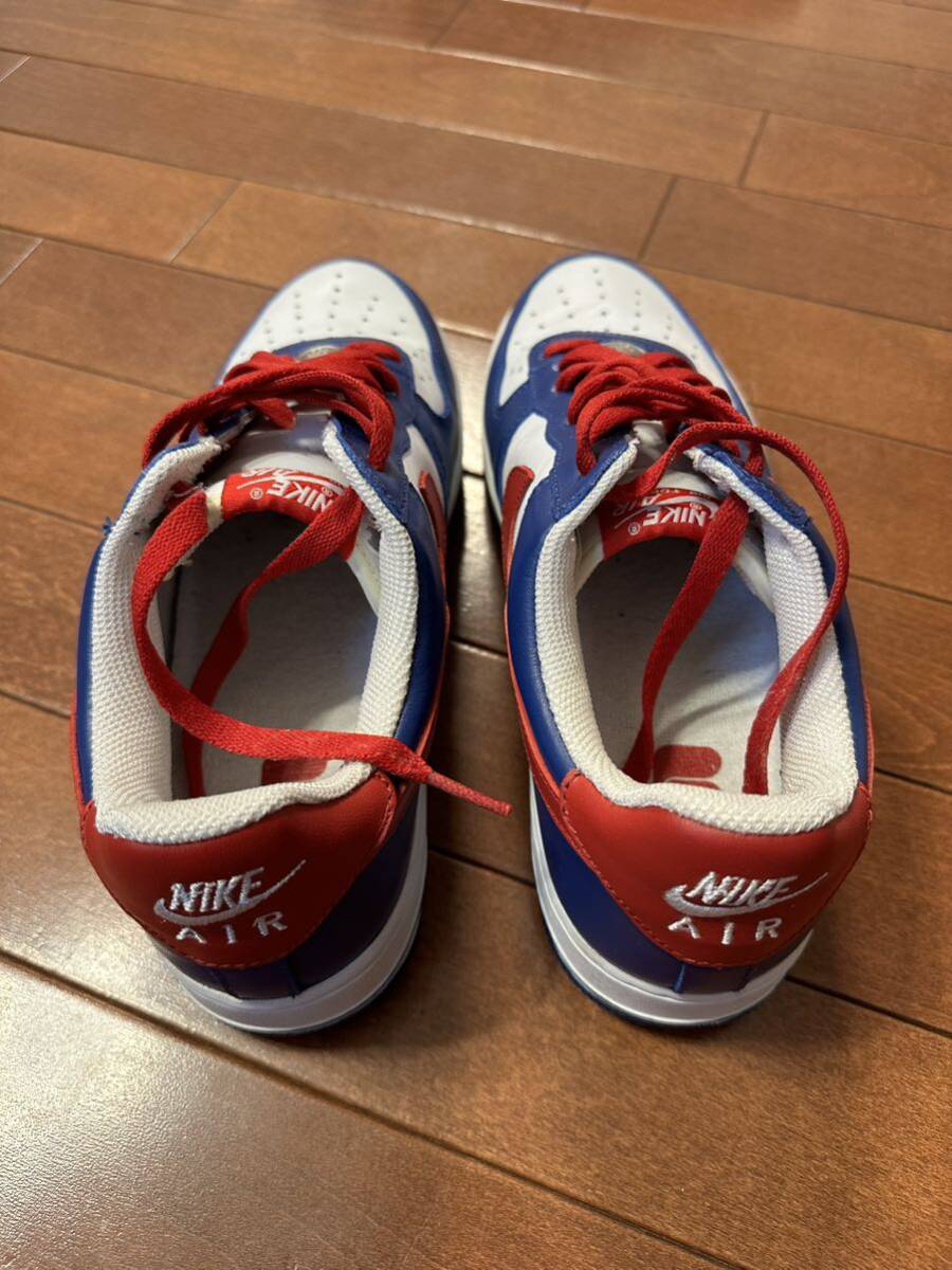 NIKE ナイキ deadstock nike ［INDEPENDENCE DAY］air force 1 306353 164 WHITE/VARSITY RED-SPORT ROYAL 27cmの画像4