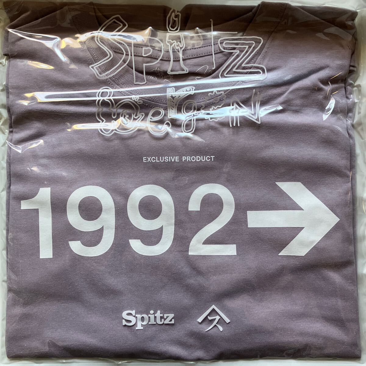 1992→ BIG LONG SLEEVE T-shirt(スモーキーパープル)【スピッツベルゲン限定】_画像1