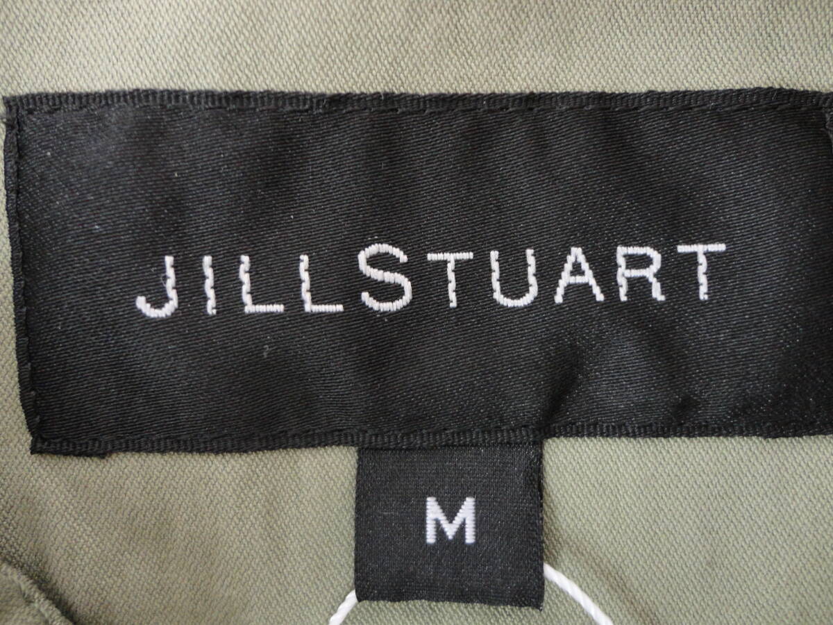 0687【本州のみ送料無料】JILL STUART ジルスチュアート　レディースアウター　ブルゾン　カーキ色　未着用品　定価￥25000　美品_画像3