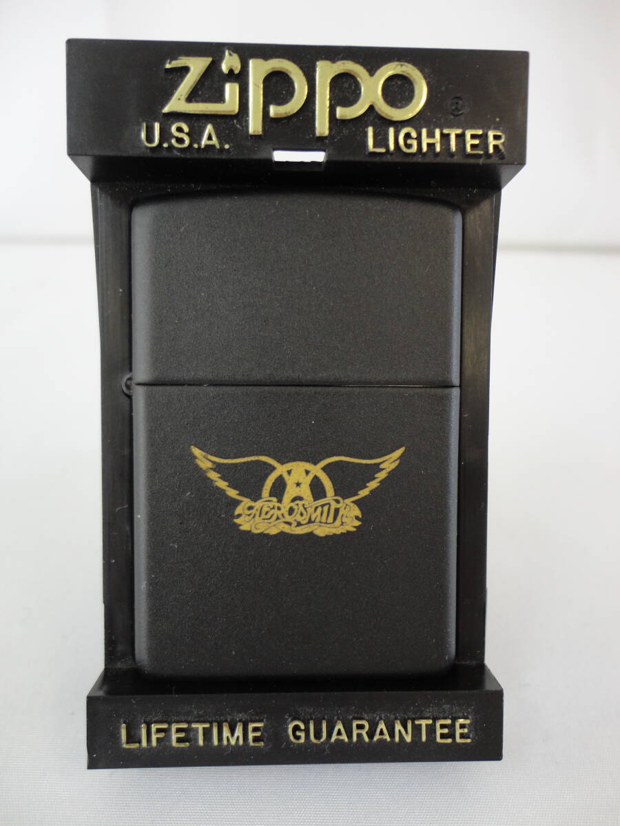 0865【本州のみ送料無料】ZIPPO ジッポライター エアロスミスの画像1