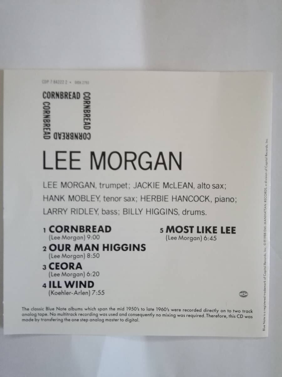 LEE MORGAN / CORNBREAD_画像2