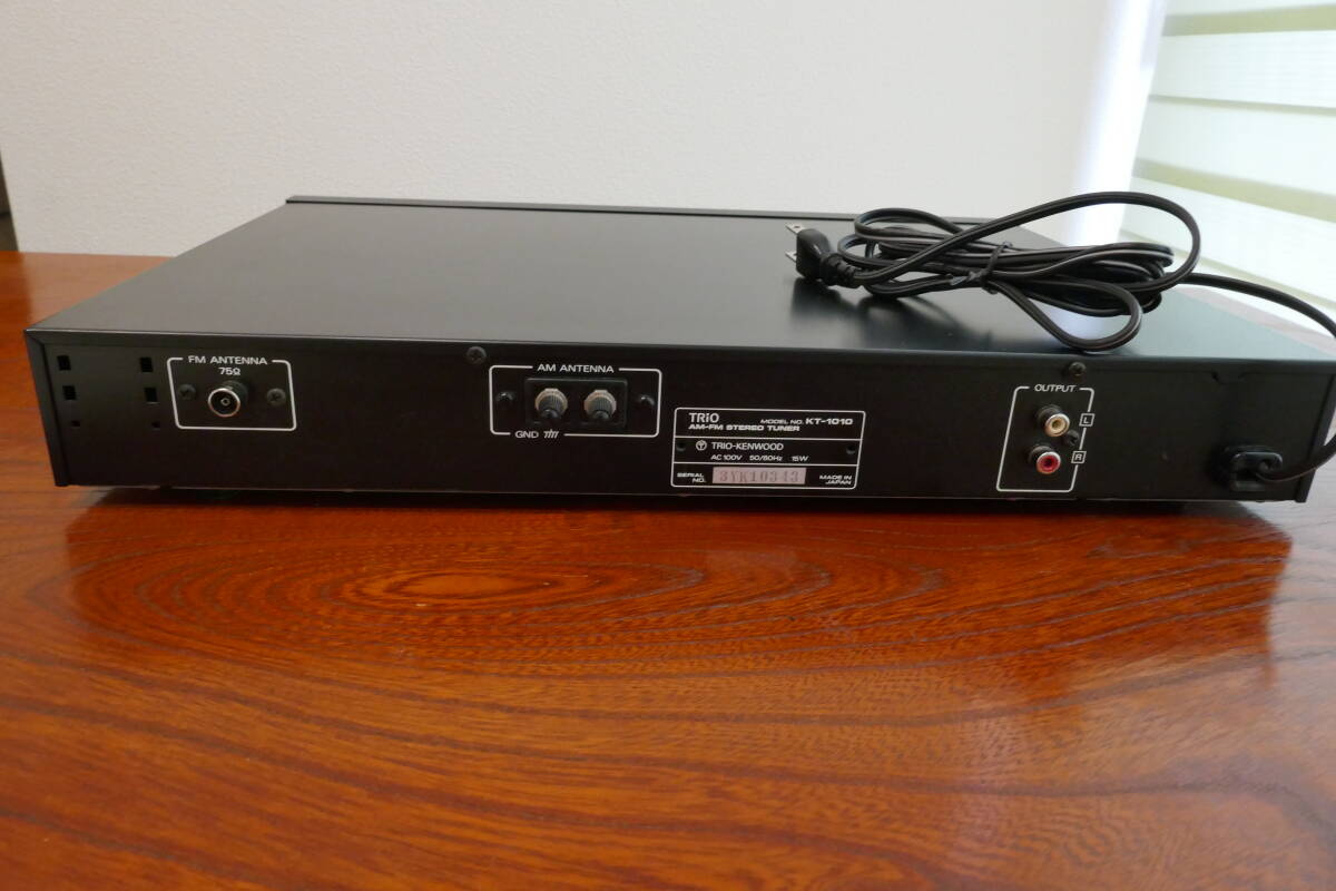 ジャンク　トリオ　チューナー　KT-1010（TRIO AM-FM STEREO TUNER）TRIO-KENWOOD_画像4