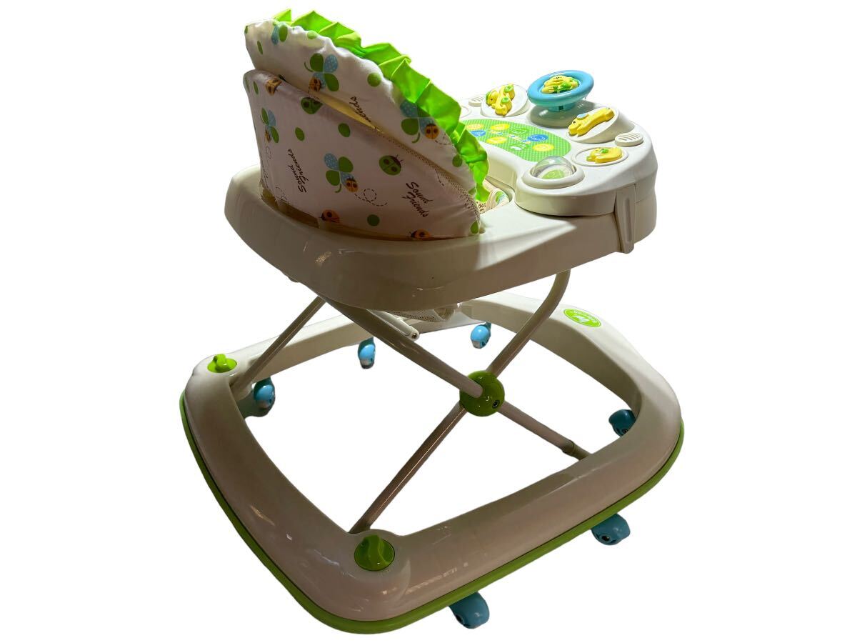 24D03-22R:* baby craft baby-walker Baby craft green baby War car table toy attaching baby child walk practice 