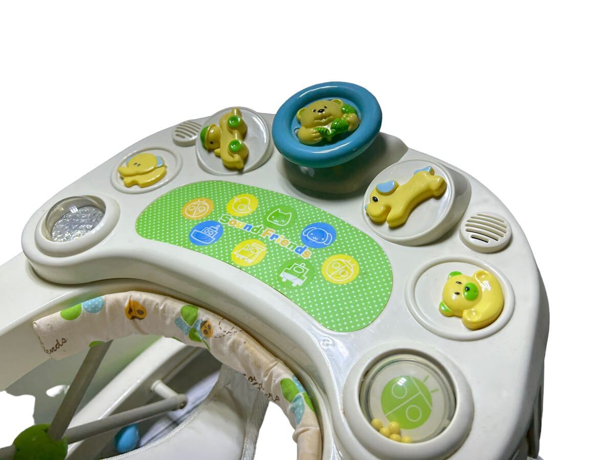 24D03-22R:* baby craft baby-walker Baby craft green baby War car table toy attaching baby child walk practice 