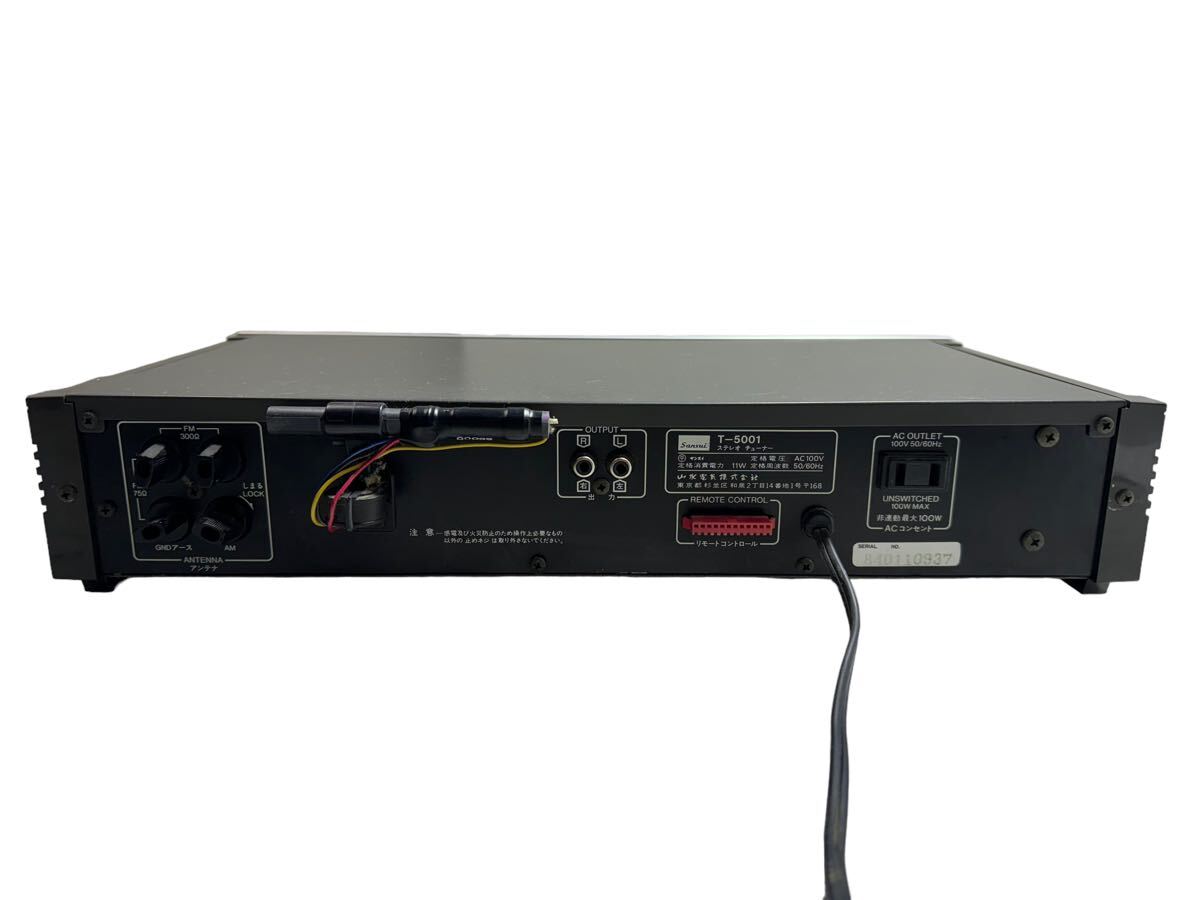 24H03-41N: electrification OK Sansui( Sansui )| stereo tuner T-5001