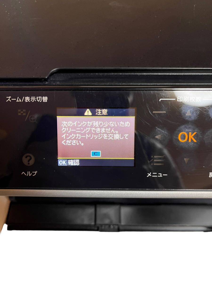 24A03-54N：ジャンク　EPSON カラリオ EP-705A インクジェットプリンター 中古_画像3