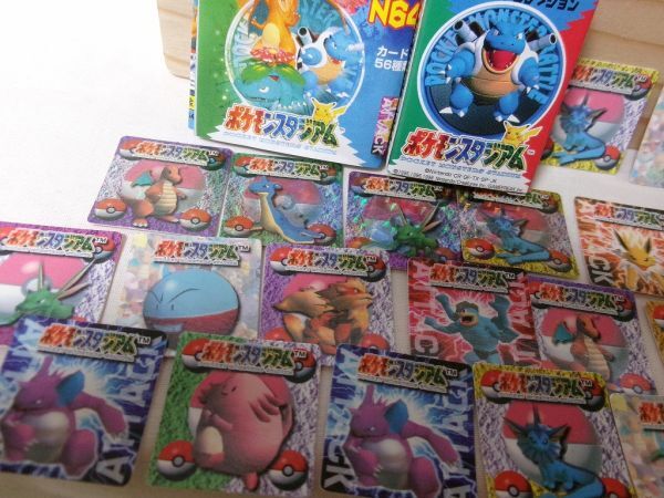 当時物 任天堂 ポケモンスタジアム N64カードコレクション カードボックス ポケットモンスター_画像2