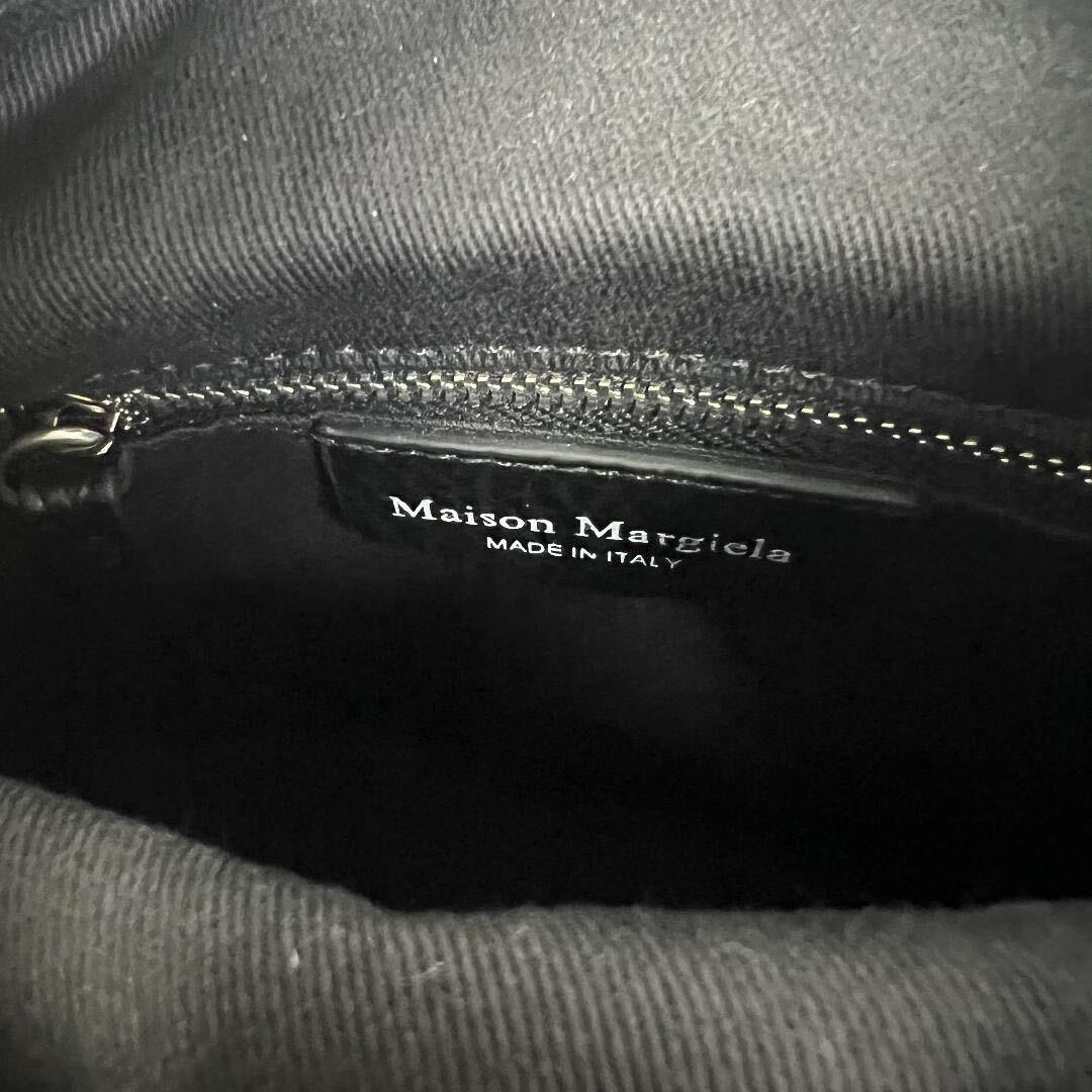新品 Maison margiela メゾンマルジェラ ショルダーバッグ カメラバッグ ブラック #343274の画像6