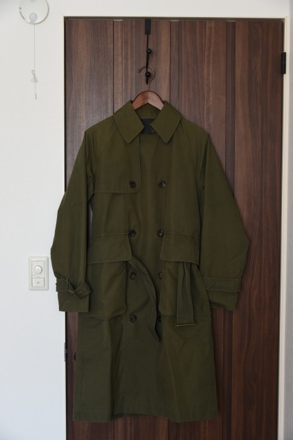 S.E.H KELLY RIPSTOP TRENCH COAT　サイズS　エスイーエイチケリー _画像2