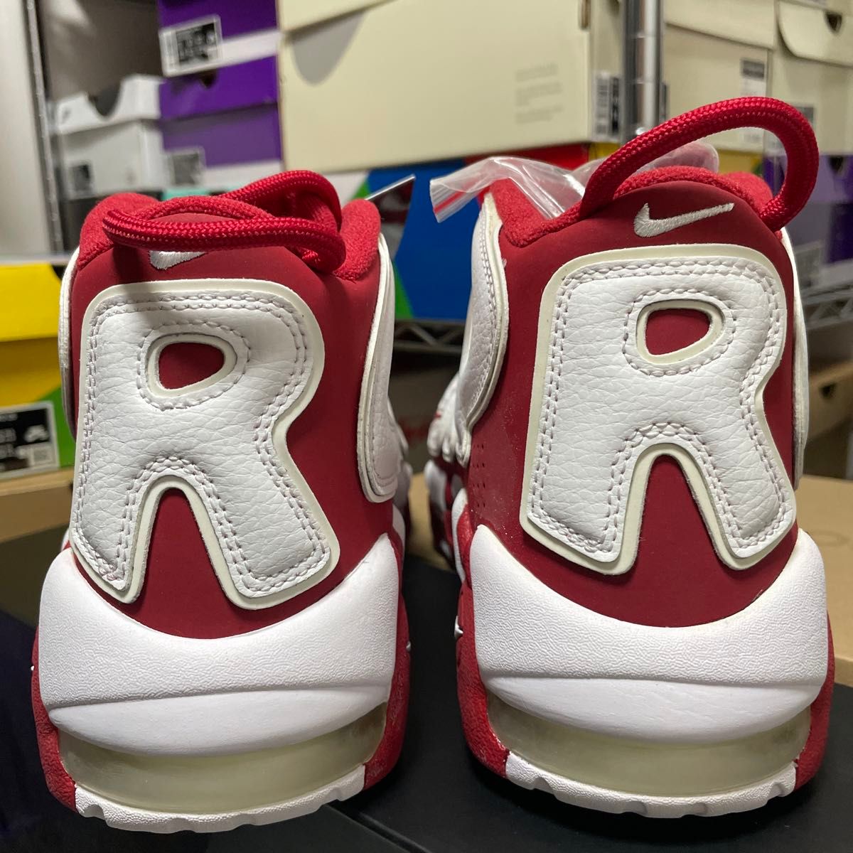 新品28cm Supreme x NIKE AIR MORE UPTEMPO RED 902290-600 シュプリーム 赤