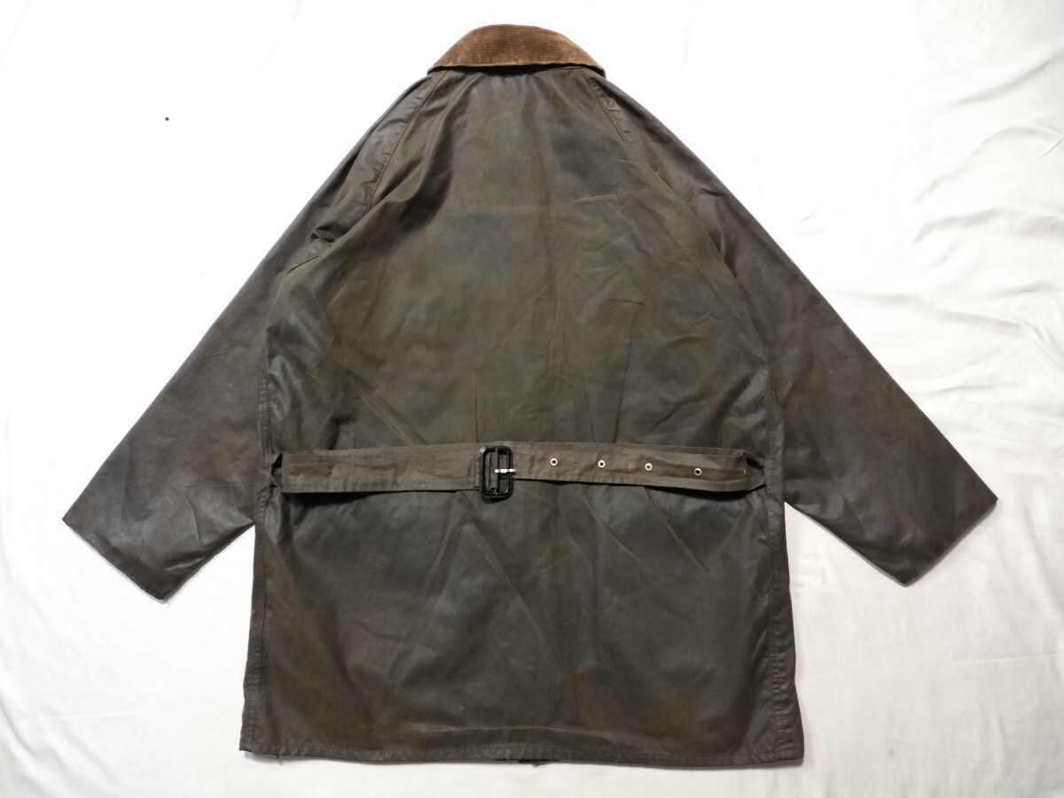 80s 1982年 BARBOUR SOLWAY ZIPPER c42 オリーブ 1crestバブアー 80s 1982年 BARBOUR SOLWAY ZIPPER c42 オリーブ 1crestバブアー