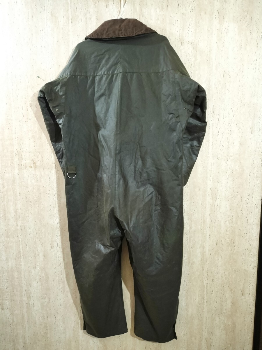 Special 1980s Belstaff Derwent M ベルスタッフ　オイルド　ジャンプスーツ　フィッシング　ツナギ Barbour_画像7