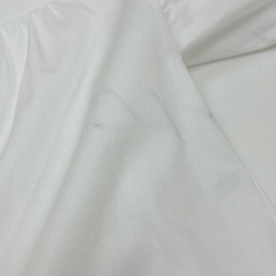 未使用品 /S/ ZARA ホワイト オーバーサイズポプリン長袖シャツ レディースタグ カジュアルトップス通勤 大人可愛い白 羽織りデイリー ザラ