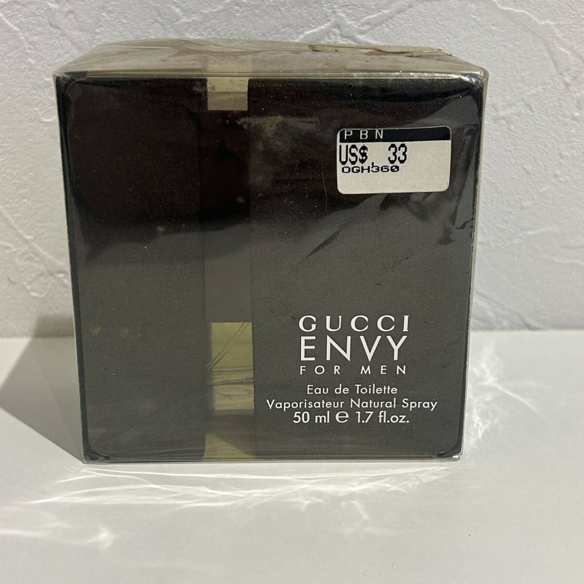 ■ 《未開封品》 GUCCI ENVY グッチ エンヴィ フォー メン オードトワレ 50ml 香水 フレグランス 1円スタート_画像1