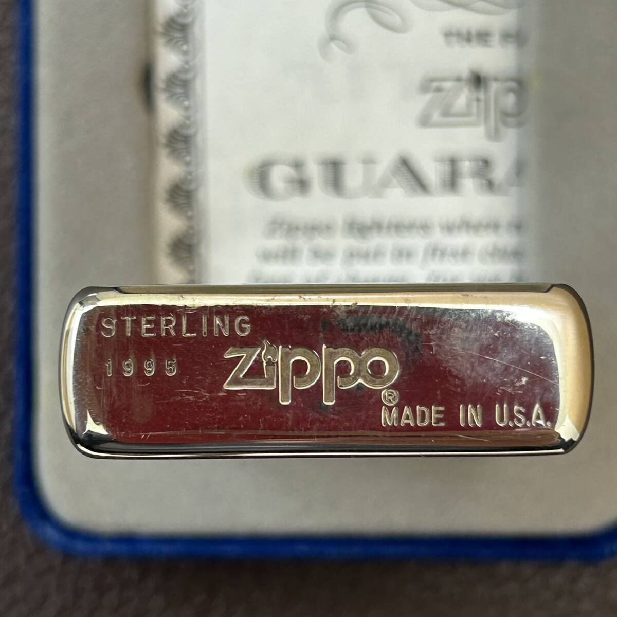 ◎★ ZIPPO ジッポー indian インディアン バイク オートバイ STERLING スターリング 1995 オイルライター 喫煙グッズ 1円スタート　⑤_画像4