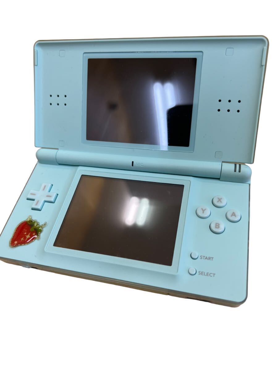 ◆【動作未確認 カセット付き】Nintendo 任天堂 ニンテンドー DS Lite ドラゴンクエストなど_画像2
