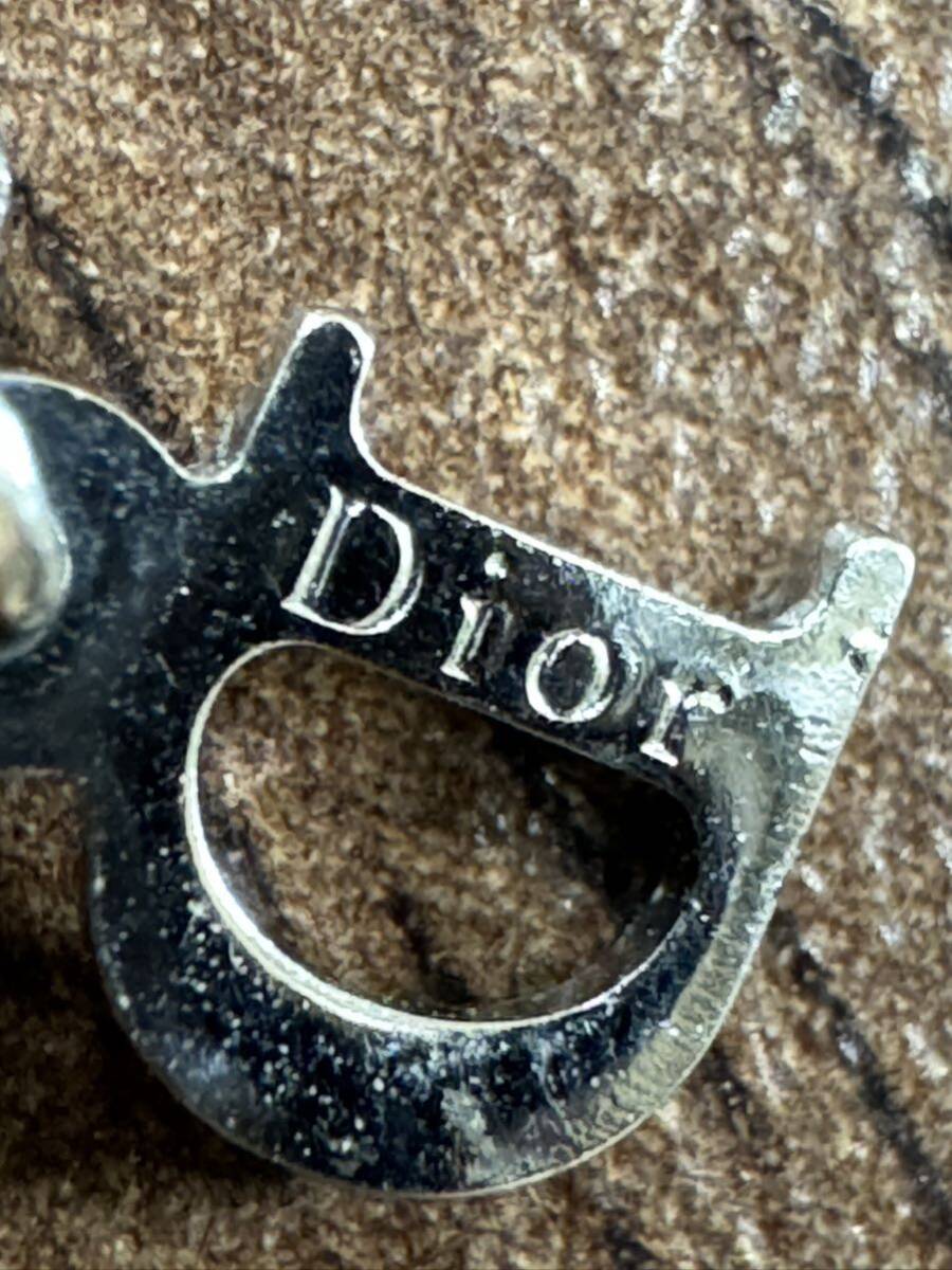 ●【1円スタート】Dior ディオール チョーカー ピンク シルバー アクセサリー レディース ロゴ 外箱付属_画像5