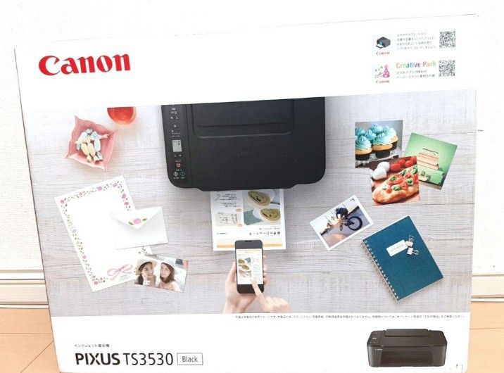 キヤノン Canon プリンター TS3530　 ブラック PIXUS　新品未開封