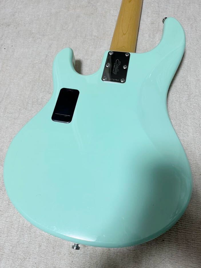 STERLING ( Star Lynn ) Ray5 Mint Green 5 string electric bass 