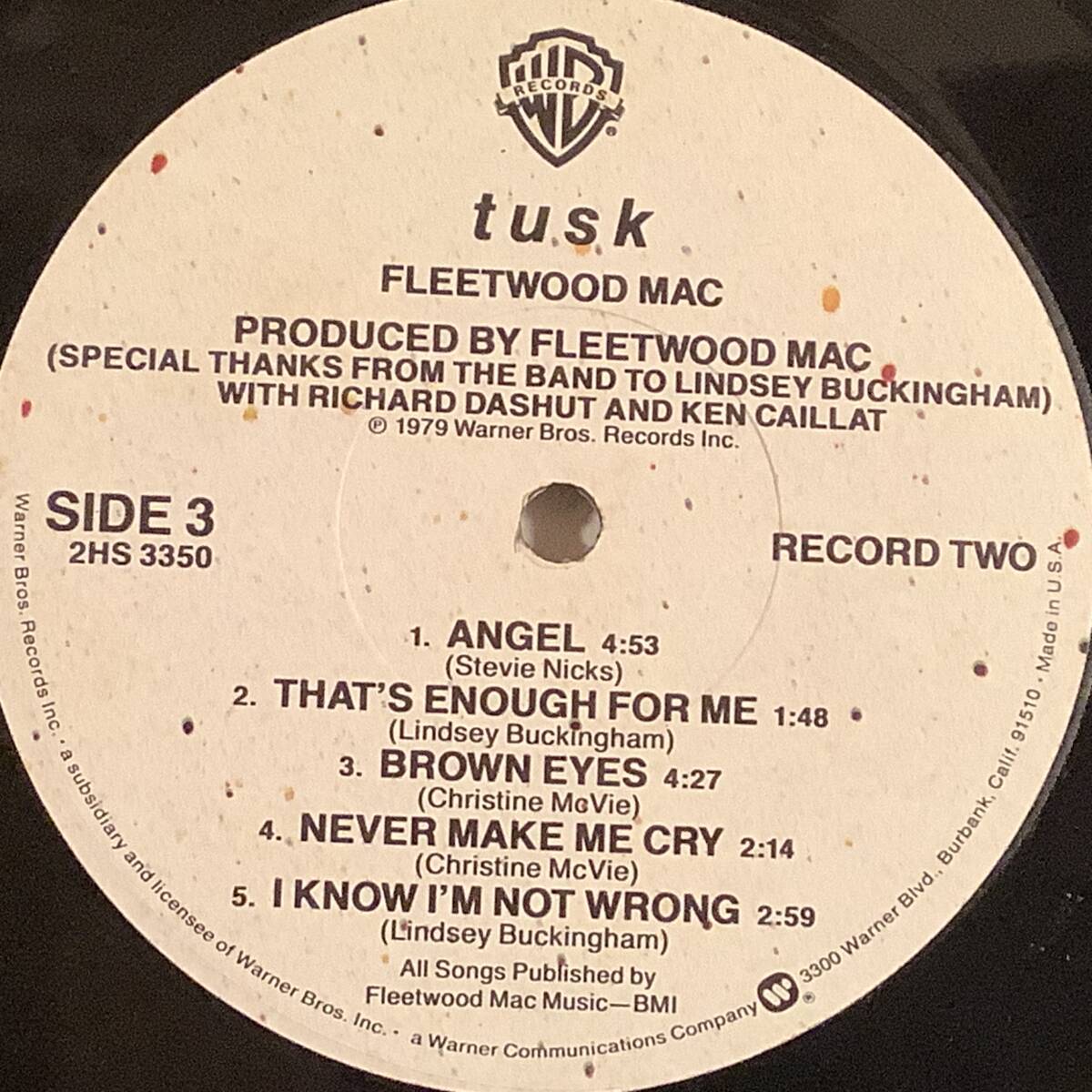 LP(2枚組 米盤)●フリートウッド・マック FLEETWOOD MAC／tusk●良好品！_画像8
