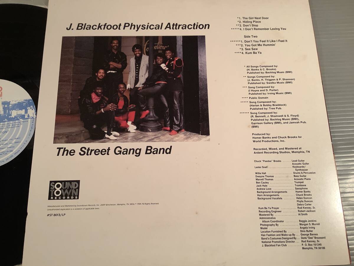 LP(米盤)●J. ブラックフット　J. BLACKFOOT／PHYSICAL ATTRACTION ●美品！_画像2