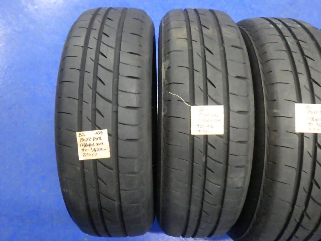 BS BRIDGESTONE Playz PX-II 175/60R16 16インチ 夏タイヤ 4本 20年製 ラクティス イグニス トレジア クロスビー等_画像2