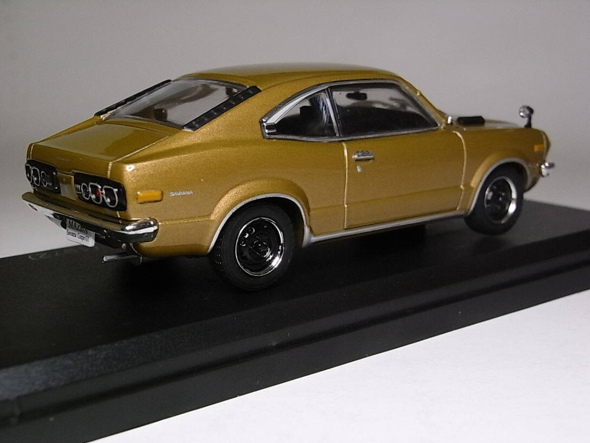 マツダ サバンナ クーペ GT(1972) 1/43 アシェット 国産名車コレクション ダイキャストミニカー_画像5