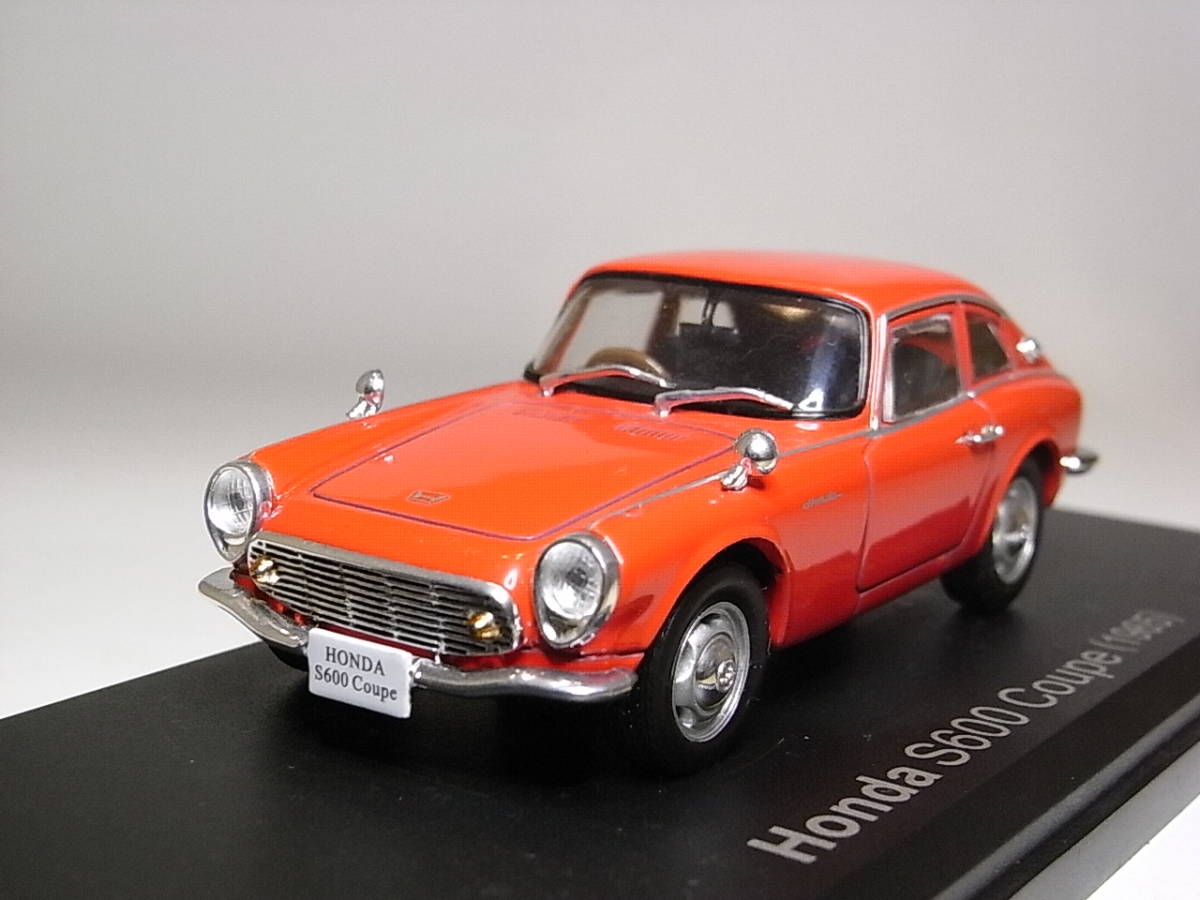 ホンダ S600クーペ(1965) 1/43 国産名車コレクション アシェット ダイキャストミニカー_画像1