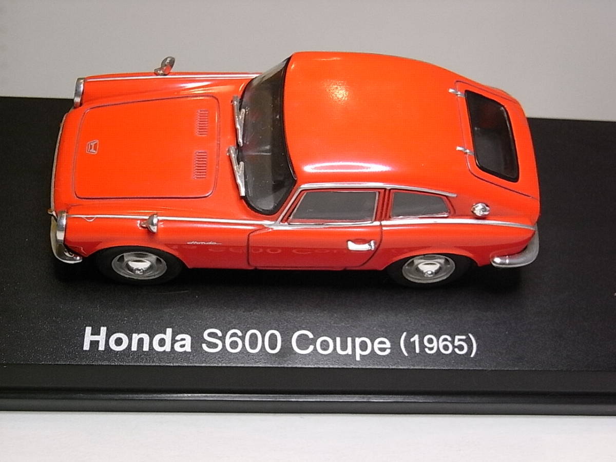 ホンダ S600クーペ(1965) 1/43 国産名車コレクション アシェット ダイキャストミニカー_画像7