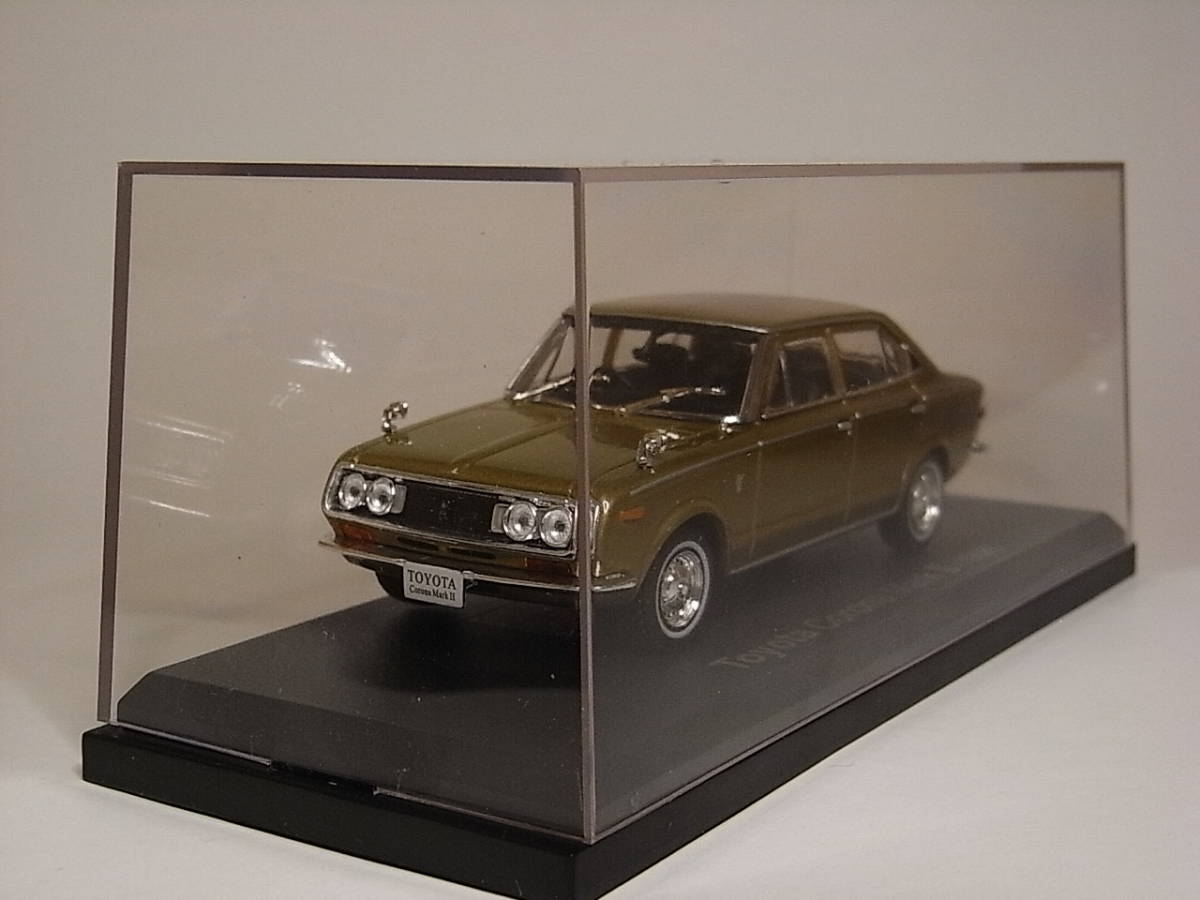 トヨタ コロナ マークII (1968) 1/43 アシェット 国産名車コレクション ダイキャストミニカー マークⅡ_画像7