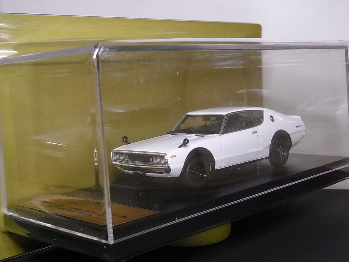 ◆日産 スカイライン 2000GT-R KPGC110(1973) 1/43 国産名車プレミアムコレクション アシェット ダイキャストミニカー ニッサン _画像8