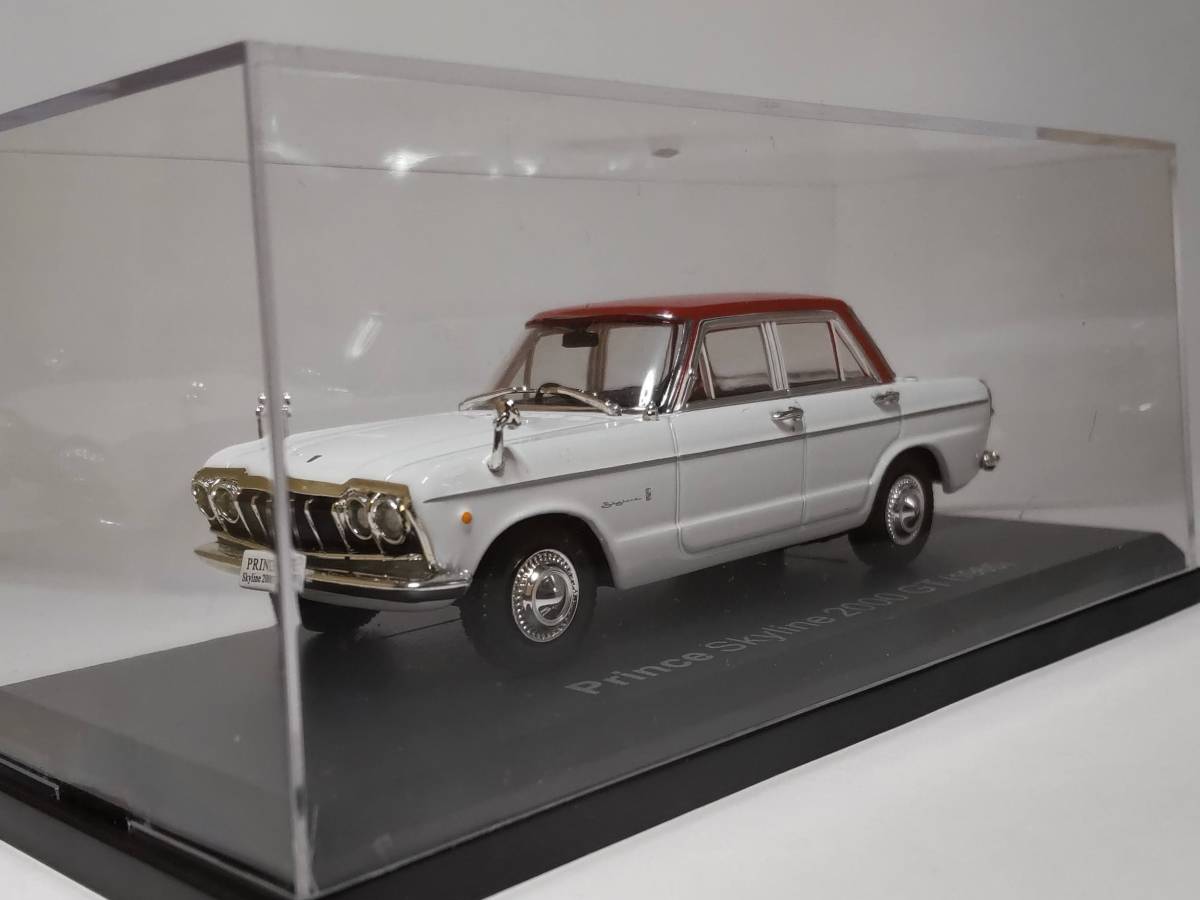 ニッサン プリンス スカイライン 2000GT(1965) 1/43 アシェット 国産名車コレクション ダイキャストミニカー_画像8