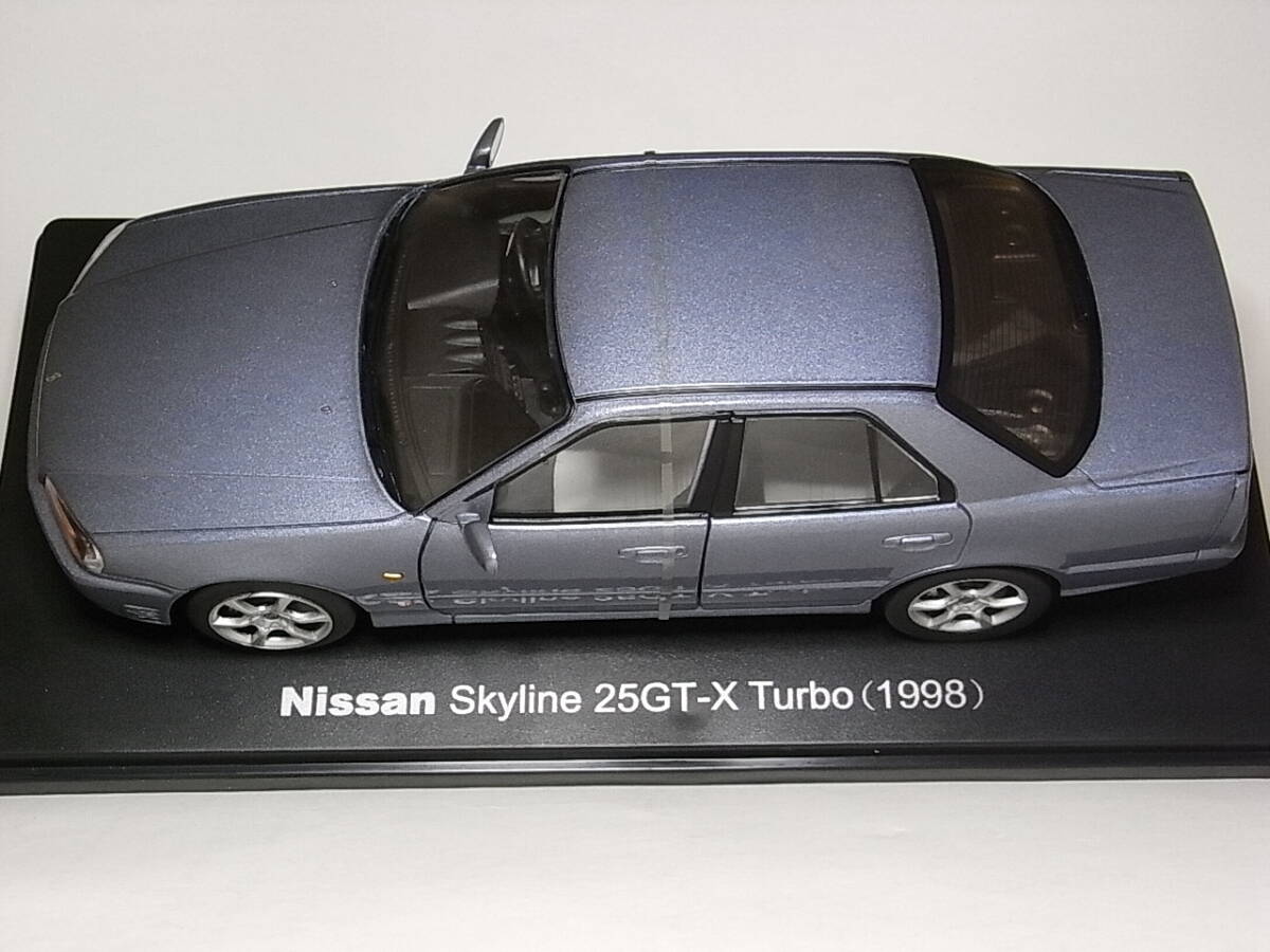 ニッサン スカイライン 25GT-X ターボ(1998) 1/24 国産名車コレクション アシェット ダイキャストミニカーの画像7