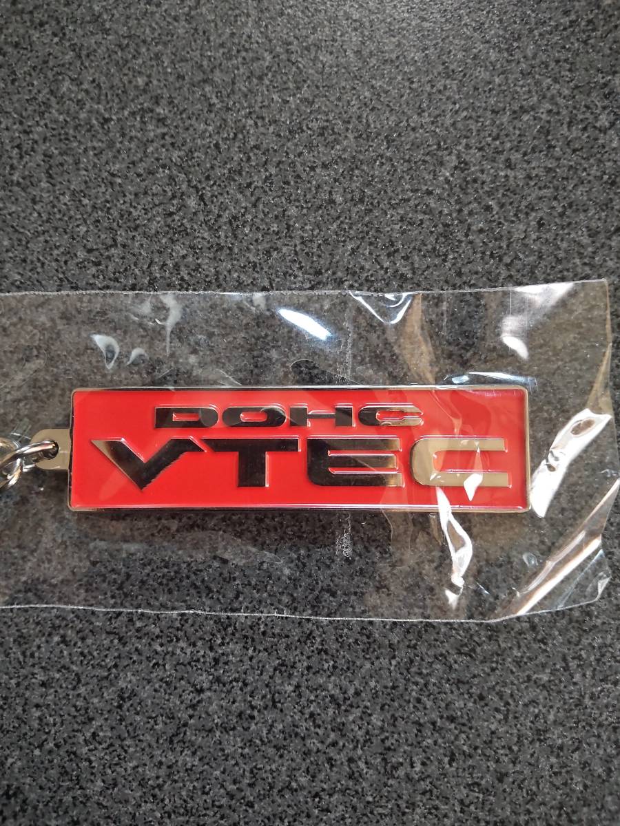 ホンダ DOHC VTEC メタルキーホルダーコレクション カーエンブレム BEAT シビック インテグラ プレリュード CR-X NSXの画像1