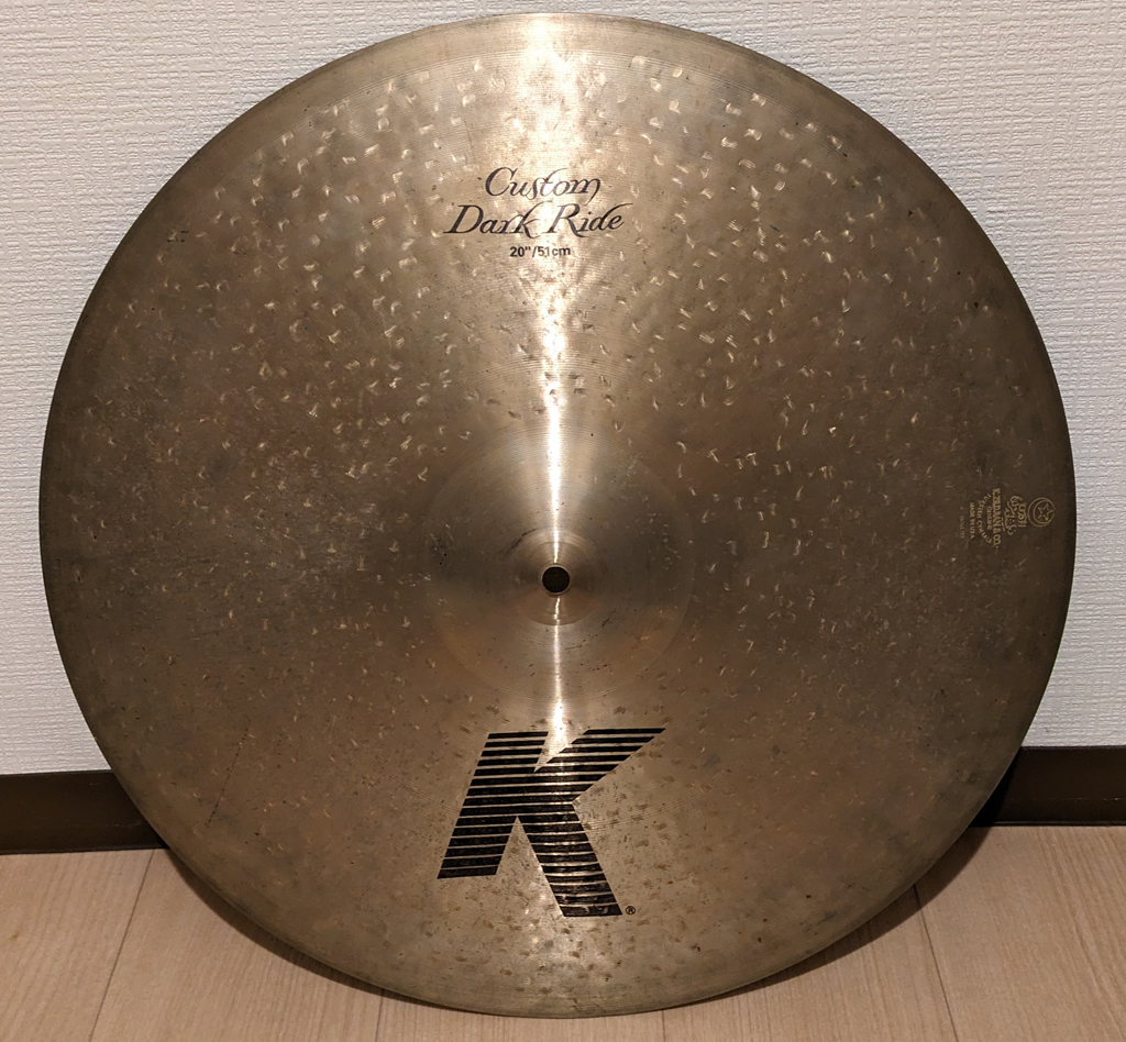 1円スタート Zildjian（ジルジャン）K Custom Dark Ride 20"の画像1