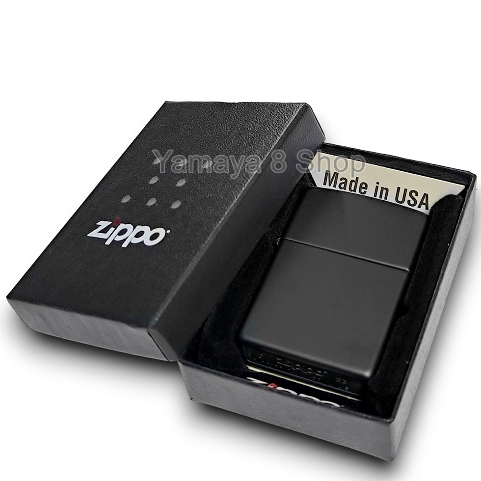 ZIPPO ブラックマット カジュアル ジッポー ライター シンプル_画像5