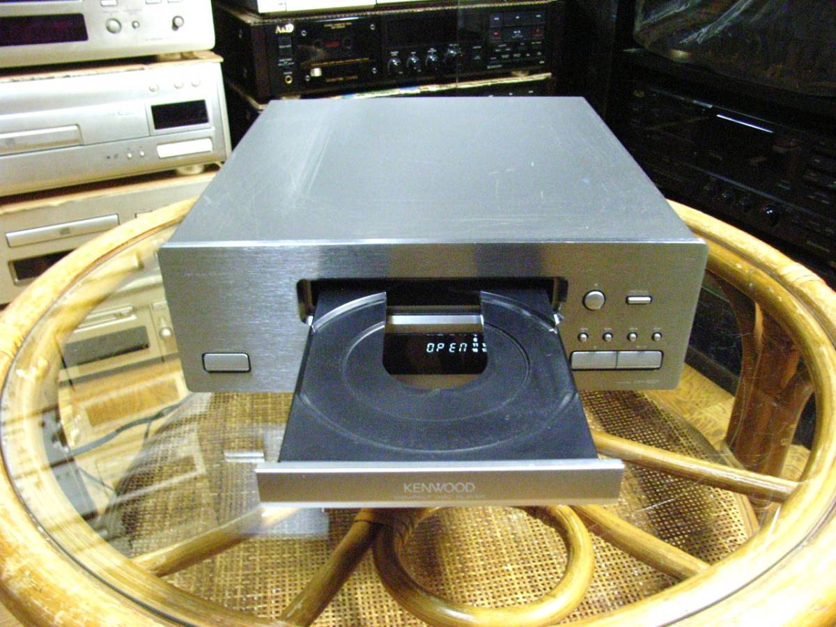 KENWOOD DP-1001 CD player 1bitDAC D/A converter PHILIPS.DAC7 beautiful height sound region Kenwood Special have. pure sound operation verification maintenance settled .