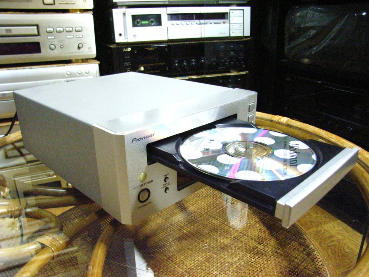 PIONEER PD-N902 CD player height performance CD/TUNER 24bit legato * link * conversion 20kHz and more restoration . reproduction CD-R excellent operation verification maintenance settled .