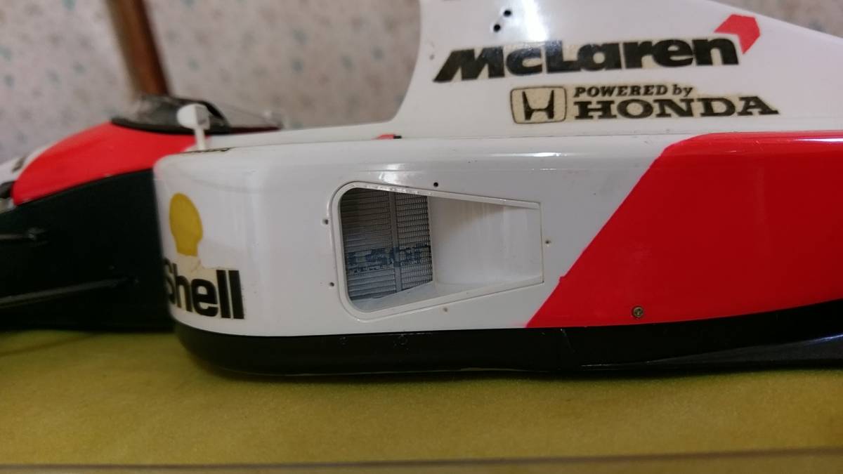 マクラーレン ホンダ メーカー不明（タミヤ？） 完成品 スケールは恐らく1/12 完成品 原文:マクラーレン ホンダ メーカー不明（タミヤ？） 完成品 スケールは恐らく1/12 完成品