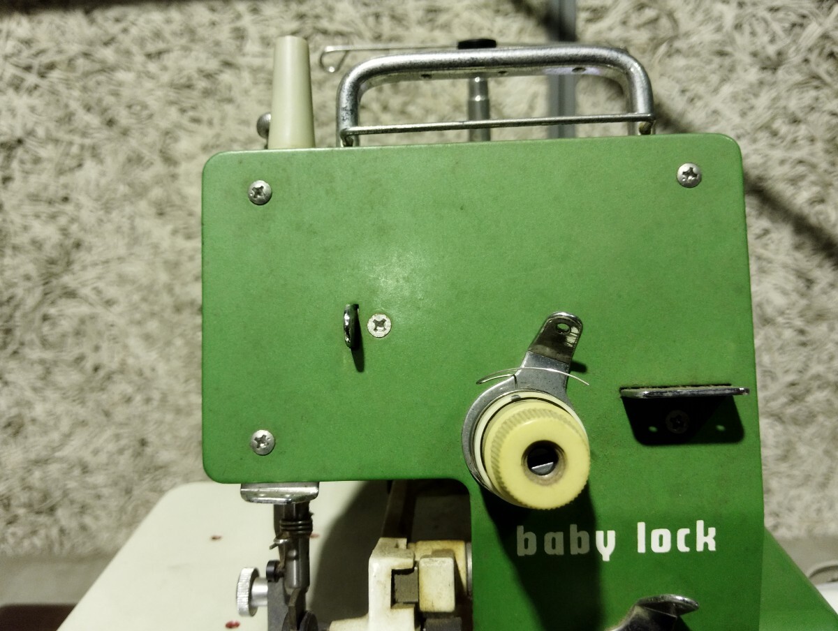 JUKI ジューキ baby lock ベビーロック ミシン EF-205 　ペダル付き 動作未確認_画像4