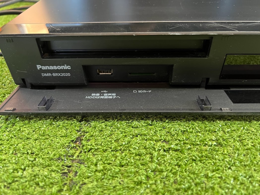 Panasonic/パナソニック DIGA DMR-BRX2020 HDD/DVD/BDレコーダー　2016年製　現状中古品　ジャンク扱い（A84）_画像2