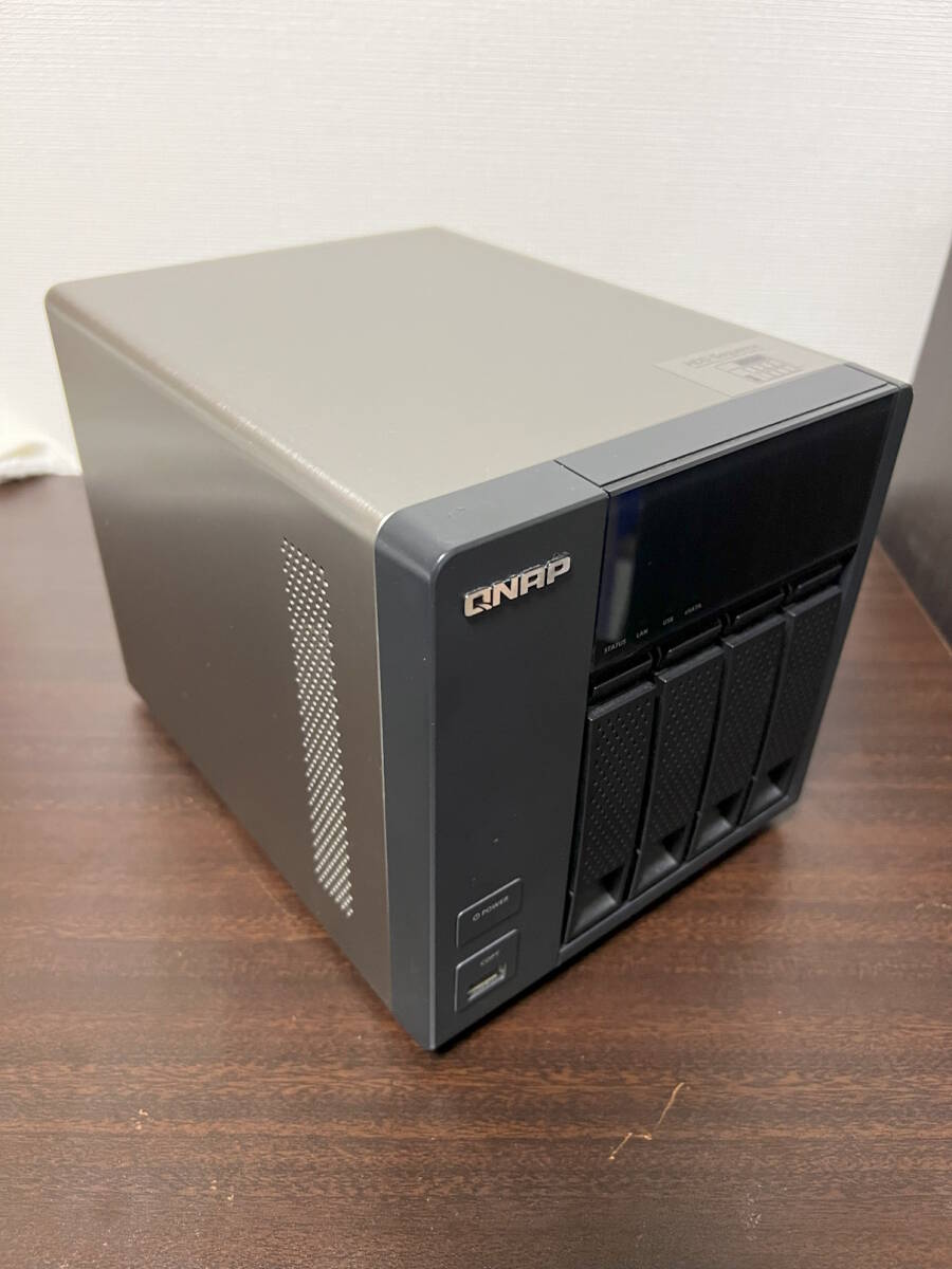 QNAP TS-412 4ベイ NAS 動作品_画像1