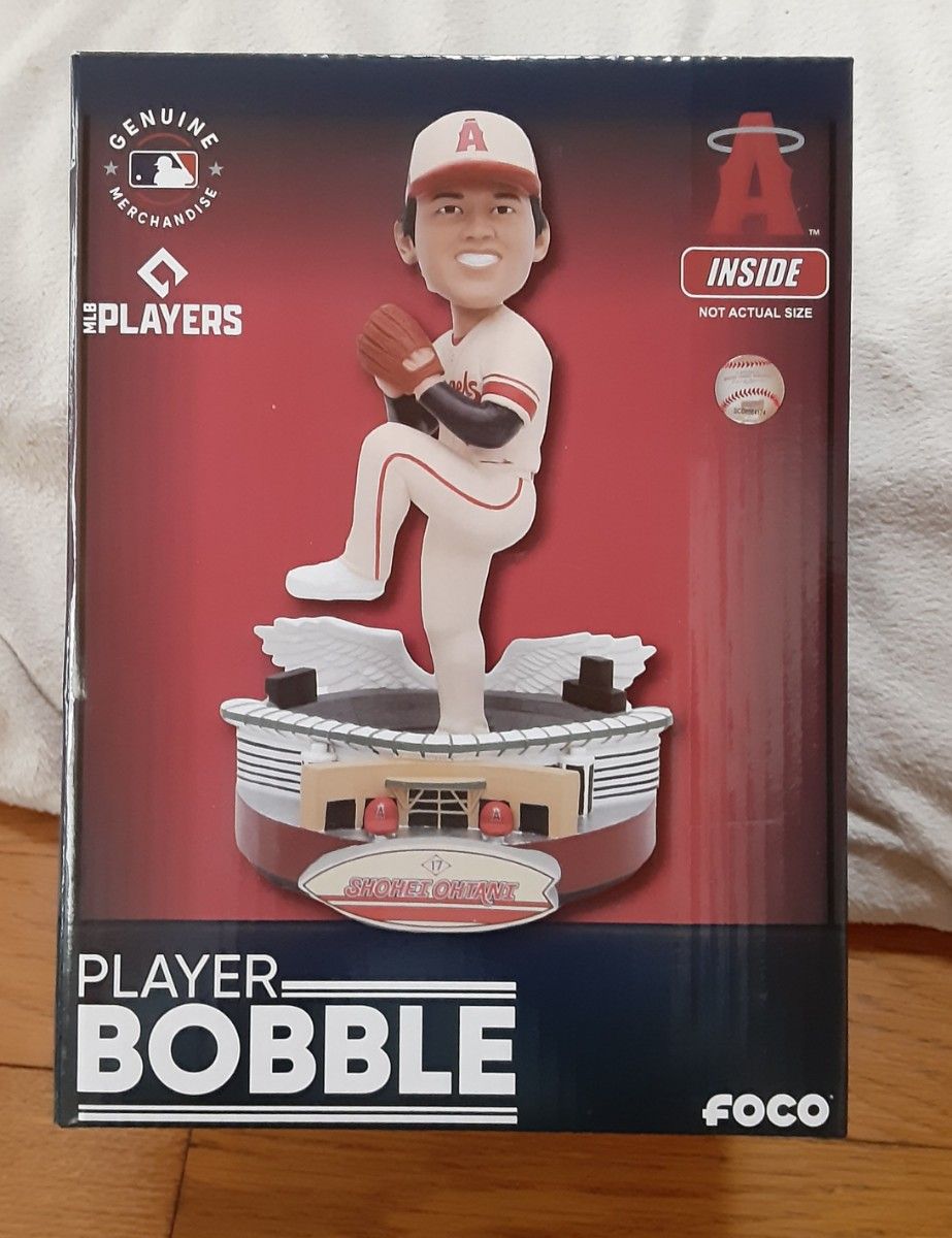 大谷翔平2025復帰祈願MLB公式ボブルヘッドフィギュア世界2000個限定品　新品未使用